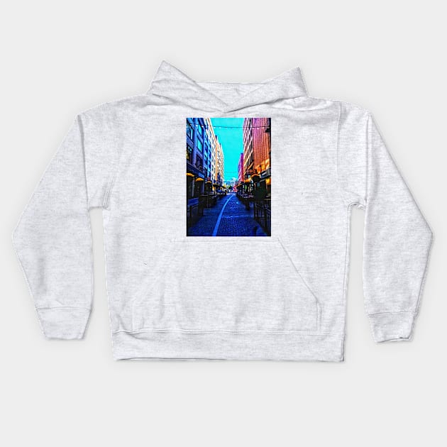 E. 4th St Kids Hoodie by ArianeInThe216